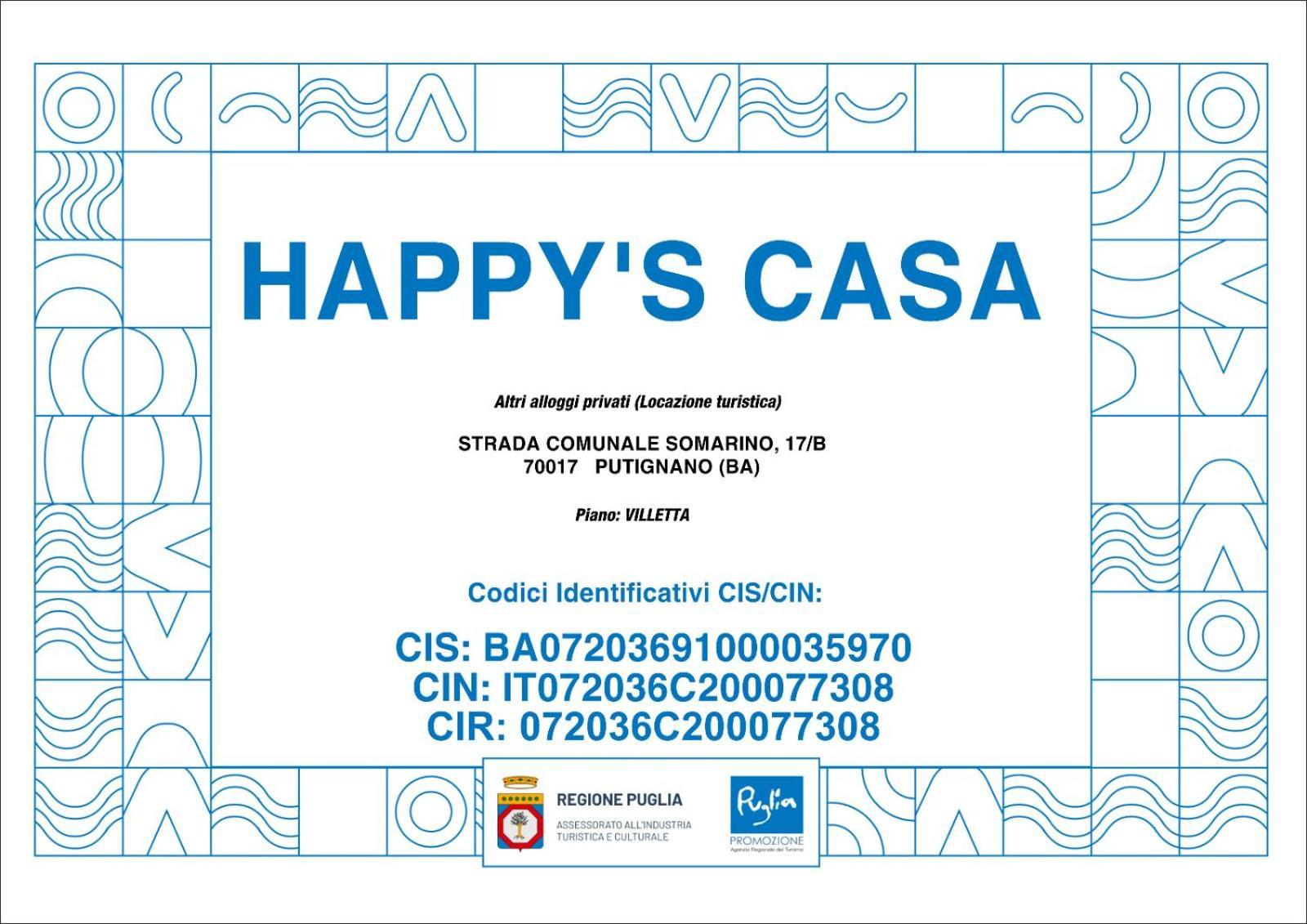 Happy'S Casa Hotel ปูติญญาโน ภายนอก รูปภาพ
